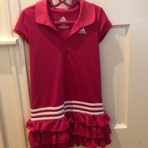 Hot pink Adidas dress